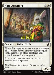 Hare Apparent #15 (Foil) Foundations