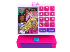 Mattel Barbie Deluxe Cash Register Interactive with Sounds NO CASH included S5