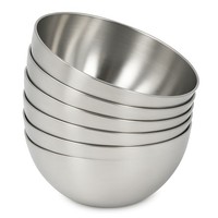 6X Schale Aus Metall - Servierschale FüR Dips, Snacks