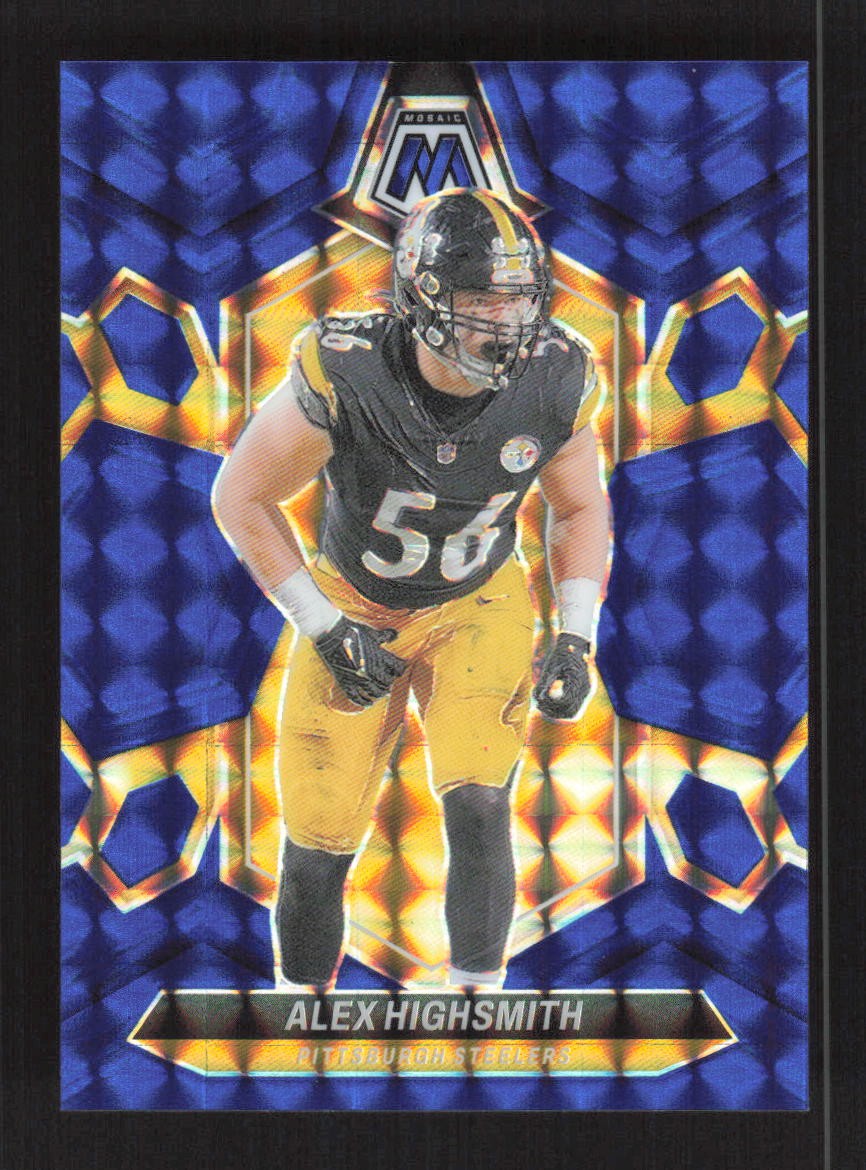 Alex Highsmith 2024 Panini Mosaic Mosaic Blue #/99 #189