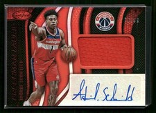 2019-20 Panini Certified #FF-AS Admiral Schofield Freshman Fabric Red #/99 Auto