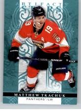 2026-27 Upper Deck Artifacts Aqua Blue Blaster Exclusive Parallel Hockey Cards