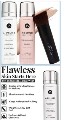 MagicMinerals AirBrush Foundation Jerome Alexander 3-Piece Set  FAIR