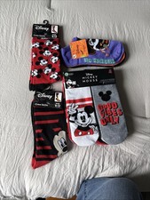 lot of disney socks womens
