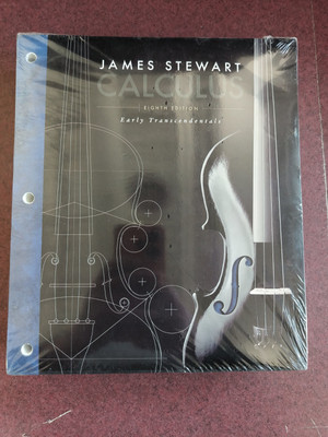 Calculus Early Transcendentals 8th Edition Loose Leaf J. Stewart