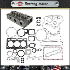 For Kubota D1105 Cylinder Head Complete With Full Gasket STD RTV1100 RTV1100CW9