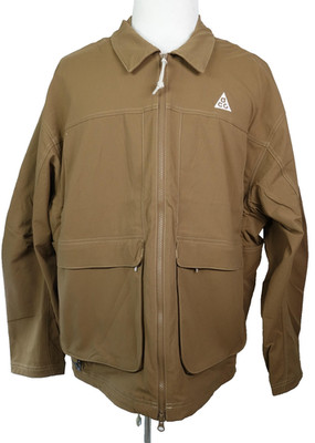 Nike ACG Smith Summit Jacket Mens 2XL Brown Loose Fit Softshell HV0598-235