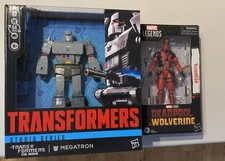 Megatron & Deadpool Lot, Transformers Studio Series 86 Leader Marvel Legends MCU