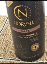 Norvell Premium Sunless Tanning Solution - Dark 34 Fl Oz SEALED B1-E4 New