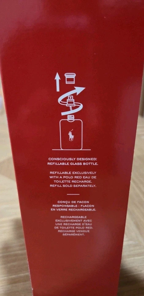 Polo Red por Ralph Lauren Set de Regalo para Hombre 4.2 OZ Eau De Toilette Spray Foto 3 de 4