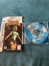 Tomb Raider - Sega Saturn -(1996) Disc And Manual Only Video Game