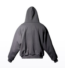 Yeezy Gap Logo Shrunken Hoodie Black Men's Size L for sale online