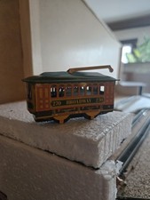 Blechspielzeug Straßenbahn mit Uhrwerkantrieb