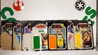 Star Wars Kenner Vintage Cardback Lot Of 16 Han Luke Ames Sticker On Jawa C3PO