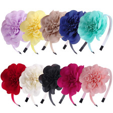 Chiffon Flower Girls Headbands for Kids Children Teens Toddler Hair Accessories