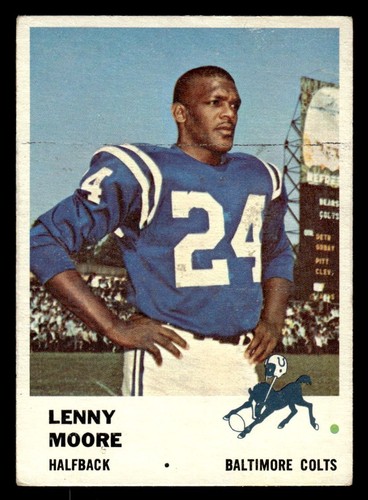 Lenny Moore #32 1961 Fleer card