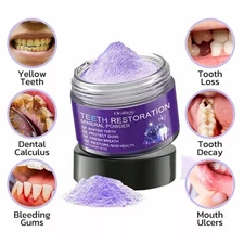 New Dental Restoration Mineral Powder, Mineral Tooth Powder, Teeth Whitening UK