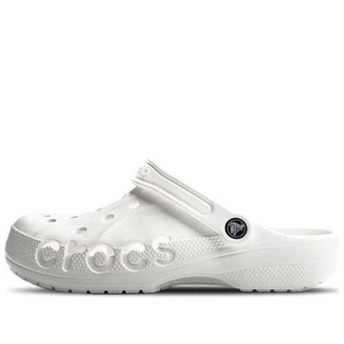 NEW Crocs Baya Unisex Clog White Slip-On Men's Size 8 I Women's 10 10126-100 - Picture 2 of 6