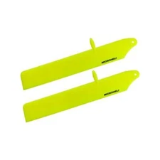 NEW Microheli Bullet Plastic Main Blade 125mm Yel T-REX 150 DFC FREE US SHIP