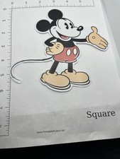 Disney Mickey Mouse and Friends Vinyl  Reusable Stickers Brand New 