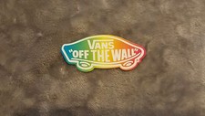 OLD SCHOOL BMX VANS VINYL STICKER DECAL VINTAGE RARE HTF