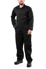 Kolossus Cotton Blend Long Sleeve Coverall Zip-Front Pockets Overall