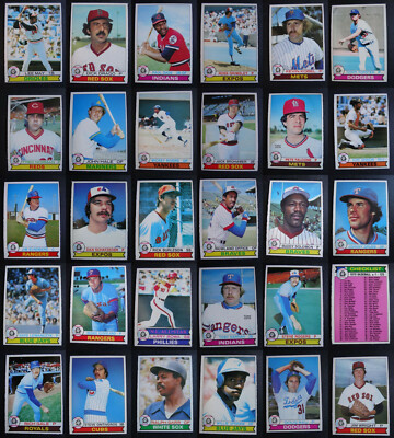 1979 O-Pee-Chee OPC Baseball Cards Complete Your Set U You Pick 1-180