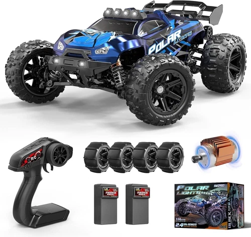 1/14 Brushless RC Cars for Adults Fast 50+ mph, RC Trucks 4x4 Offroad