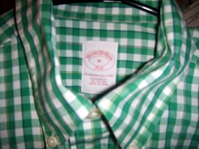 Brooks Brothers 346 Men's Sz M Plaid 