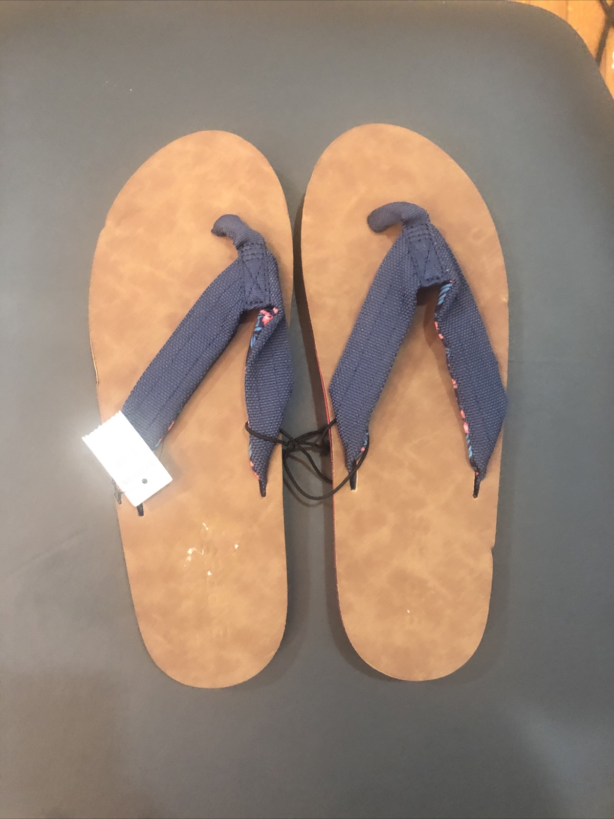 Express Mens Grey Sandals Flip Flops NWT Size 10 | eBay