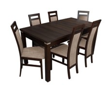 Essgruppe RB-25 S18-LS K75 Farbauswahl Esstisch mit 6 Stühle Esszimmer-Set