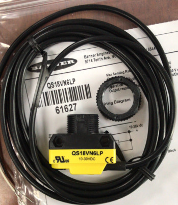 1 pcs BANNER QS18VN6LP Photoelectric Sensor