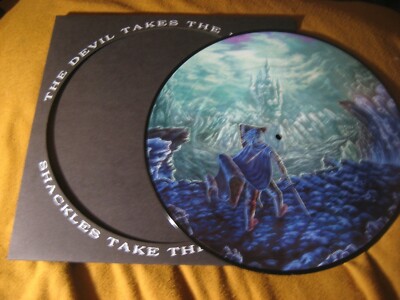 SHACKLES traitors gate DIE HARD VINYL PIC LP (#100) destroyer 666 gospel horns