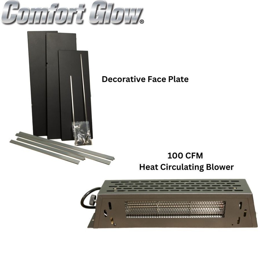 Comfort Glow Wood Burning Fireplace Insert, Heats Up To 1,200 Sq Ft ...