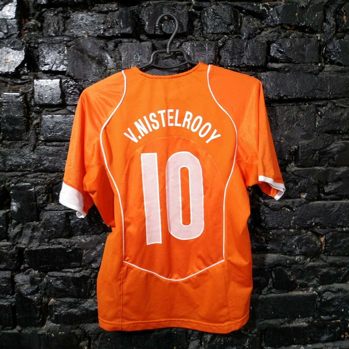 Nistelrooy Netherlands Home football shirt 2004 - 2005 Nike Young
