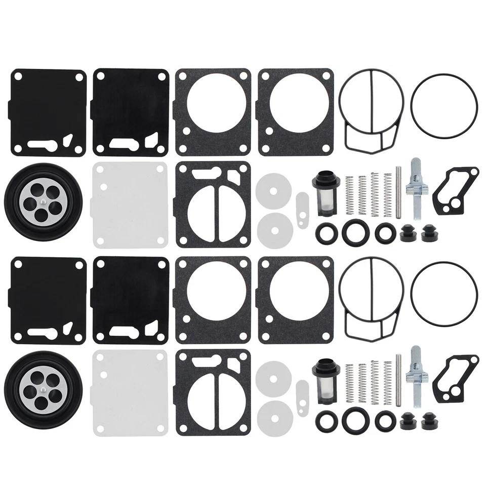 Yamaha 650 700 760 1100 1200 Mikuni Kit de carburador de reconstrucción Montego paquete de 2 Foto 2 de 4