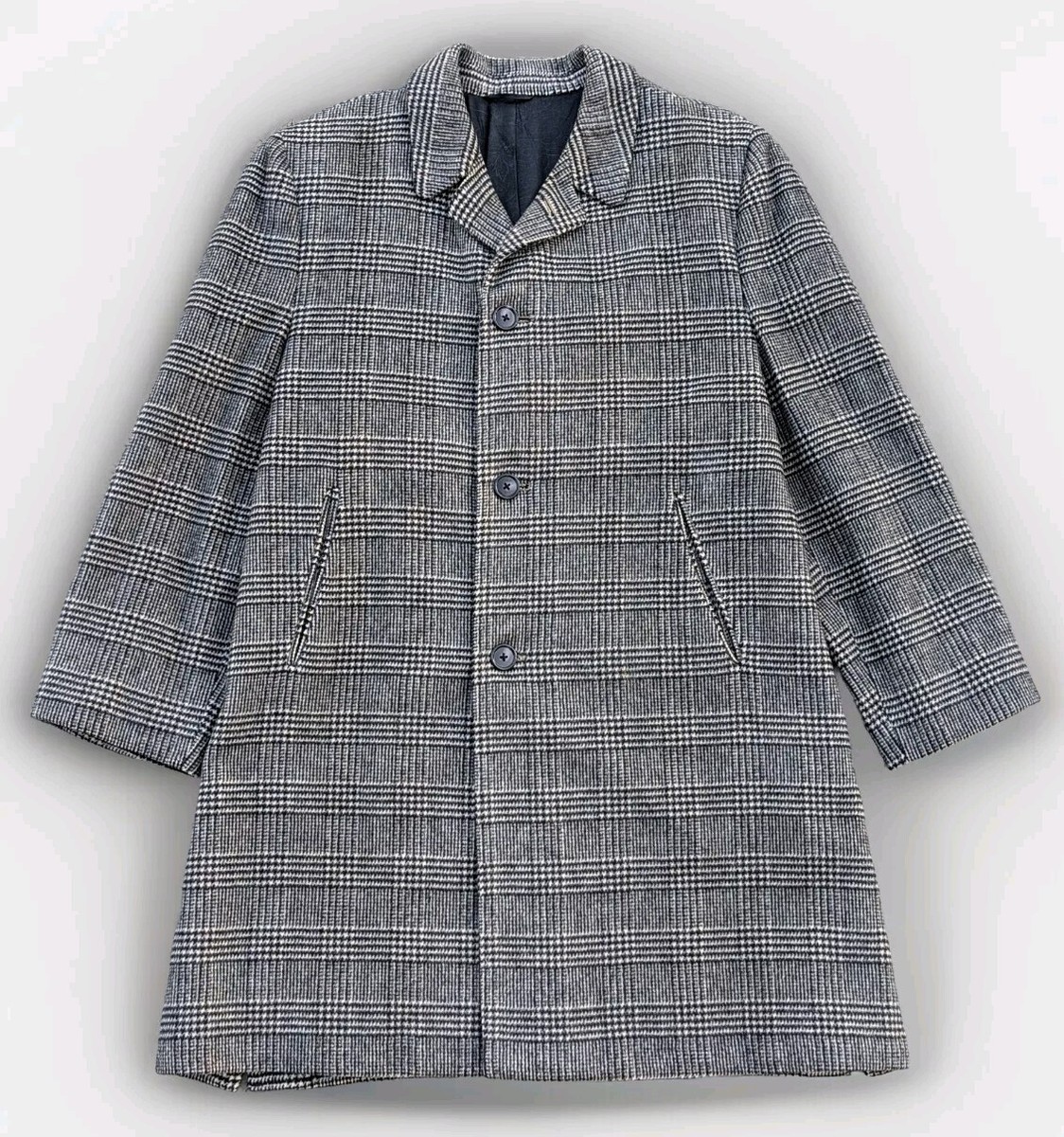 Vintage 1960s Mens Pure Cashmere Overcoat Union Made Coat Vintage 1960s Mens Pure Cashmere Overcoat Union Made Coat