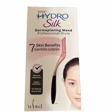 Schick Hydro Silk Dermaplaning Wand Professional Style NEW IN BOX 1Wand 1Blade