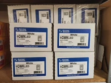 System Sensor #SGWKLED, Compact Strobe, Weatherproof , 12/24 V, Wall Mt, White.