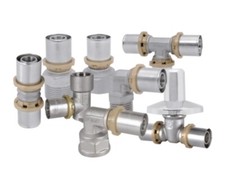 RACCORDI A PRESSARE PINZARE PER TUBO MULTISTRATO ACQUA  16-20-26-32-40