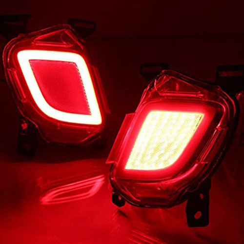 LED Rear Bumper Light Brake DRL Turn Signal LH+RH For Toyota Highlander 2015-19 - Picture 6 of 11