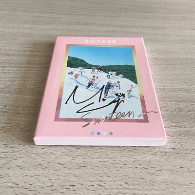SEVENTEEN BOYS BE サイン入りフォトブック 【公式通販】