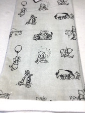 DISNEY WINNIE THE POOH TIGGER GRAY KITCHEN TOWELS 2 100 COTTON NWT