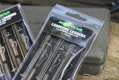 Korda Kable Leadcore Leader Hybrid Lead Clip QC Swivel