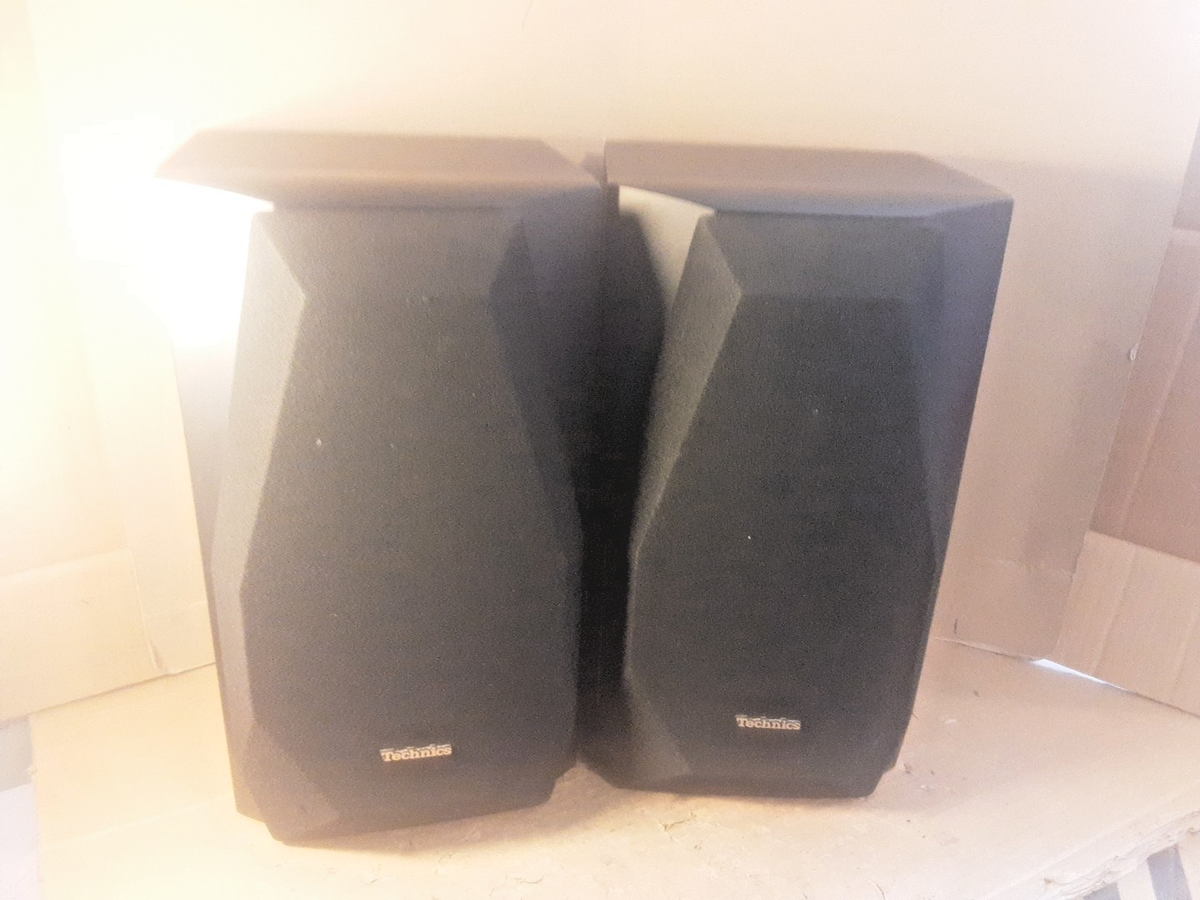 Technics SB-CH770 Speaker Pair - 3-way - 100W - 6 ohm - BLACK in
