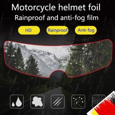 Anti Fog Patch Fog Resistant Film for Motorcycle Helmet Shield Visor Universal