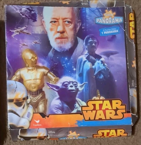 Star Wars Original Trilogy 3 in 1 Panoramic Puzzle Set 211 Total Pieces NIB - Picture 2 of 4