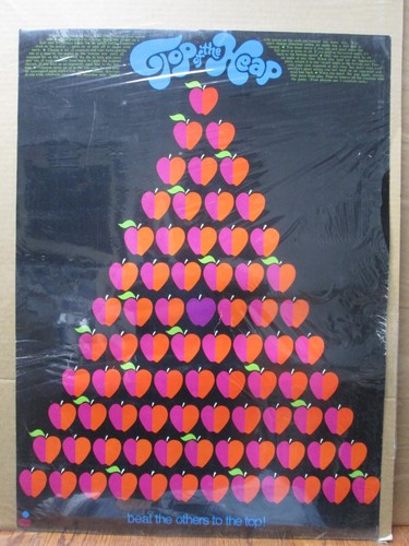 Vintage Top of the Heap beat the others to the top 1972 poster 15768