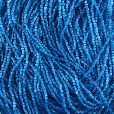 Czech 9/0 3cut Preciosa Color 65021 (1 hank 10-strand) Hex Cut Glass Seed Beads