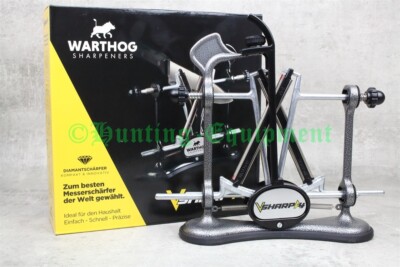 Warthog V-Sharp A4 Profi Diamant-Messerschärfer Anthrazit NEU